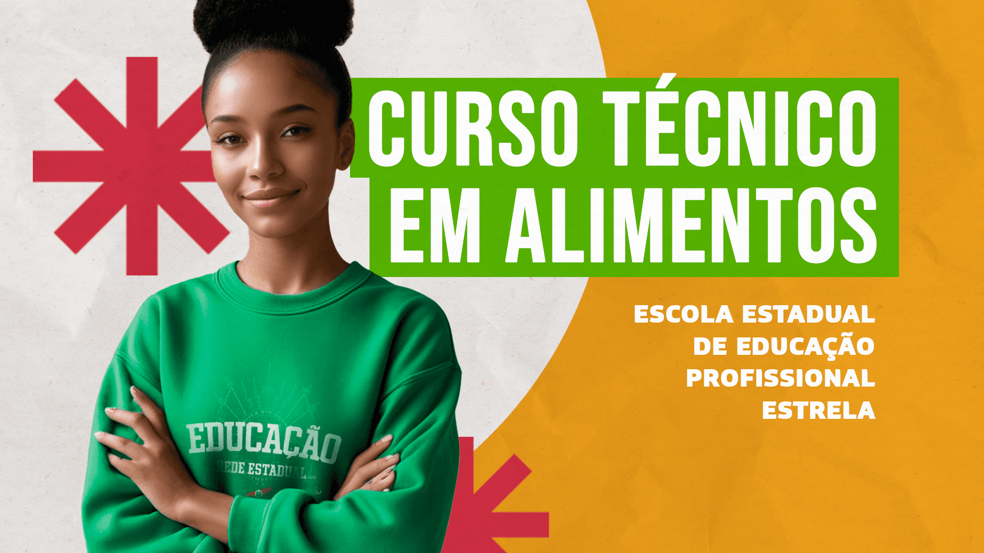 Ilustração do curso de Alimentos